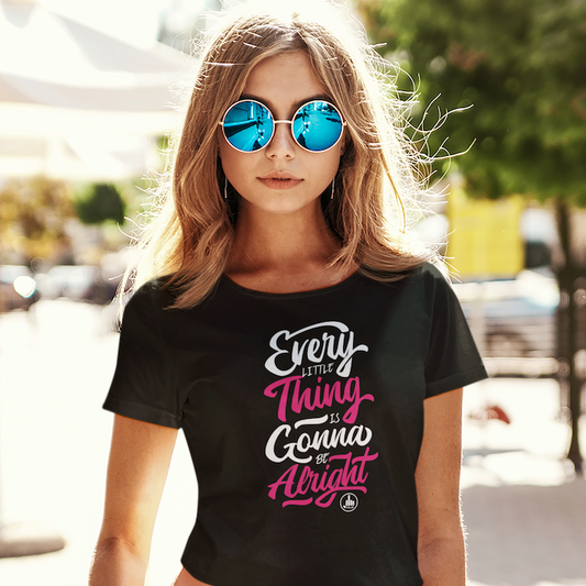 Gonna be OK - Ladies Organic Shirt - fcku2-clothing-DE
