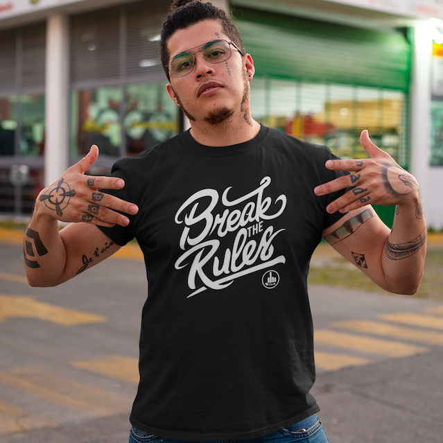 Break the Rules - Organic Shirt - fcku2-clothing-DE