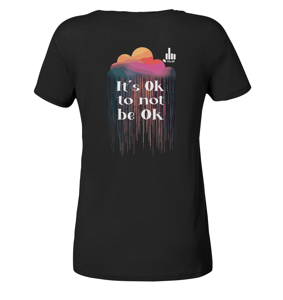 It´s OK not to be OK - Ladies Organic Shirt - fcku2-clothing-DE