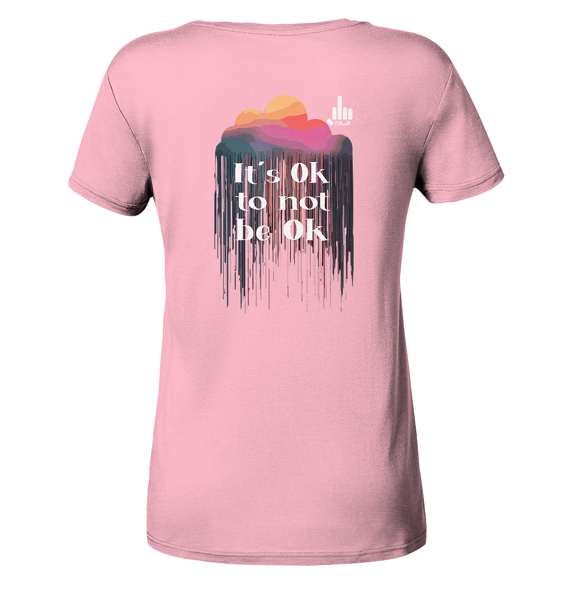 It´s OK not to be OK - Ladies Organic Shirt - fcku2-clothing-DE