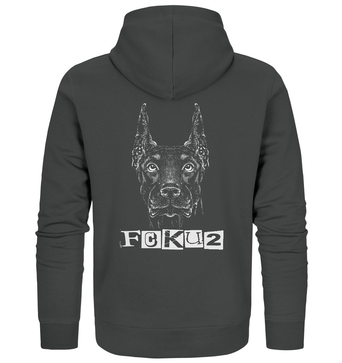 Dobermann - Organic Zipper - fcku2-clothing-DE
