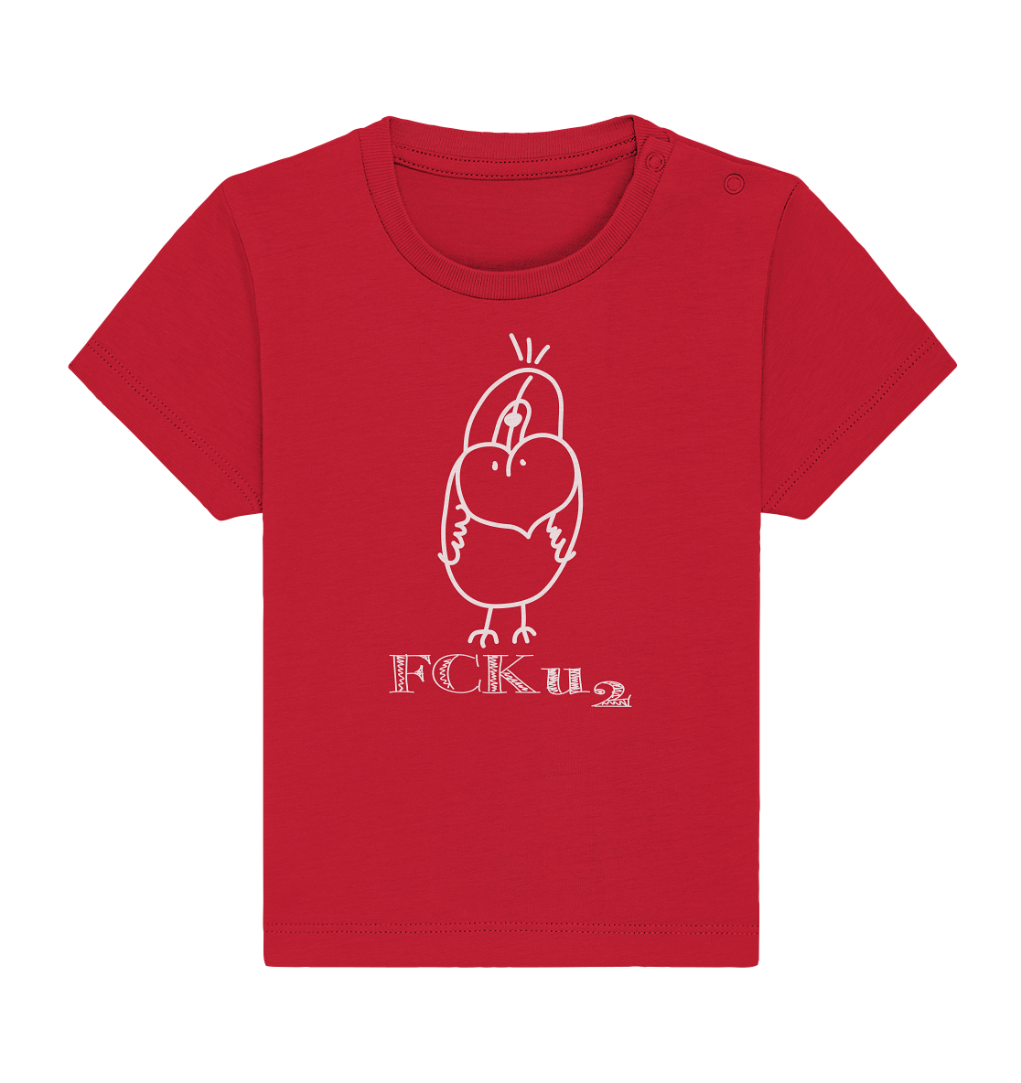 vogel Kids desing - Baby Organic Shirt