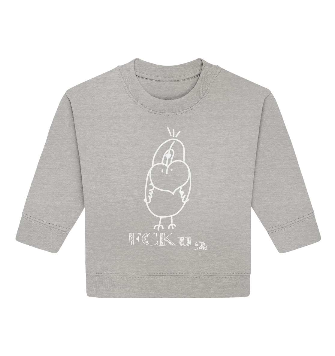 vogel Kids desing - Baby Organic Sweatshirt