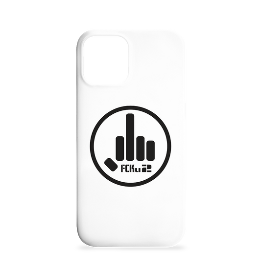 FCKu2 Black Logo  - Iphone 12 / 12 Pro Handyhülle