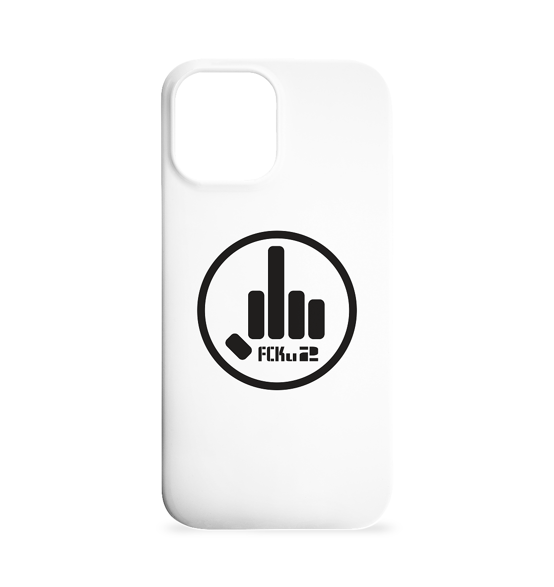 FCKu2 Black Logo  - Iphone 12 Max Handyhülle