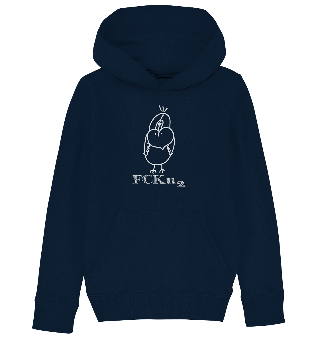 vogel Kids desing - Kids Organic Hoodie