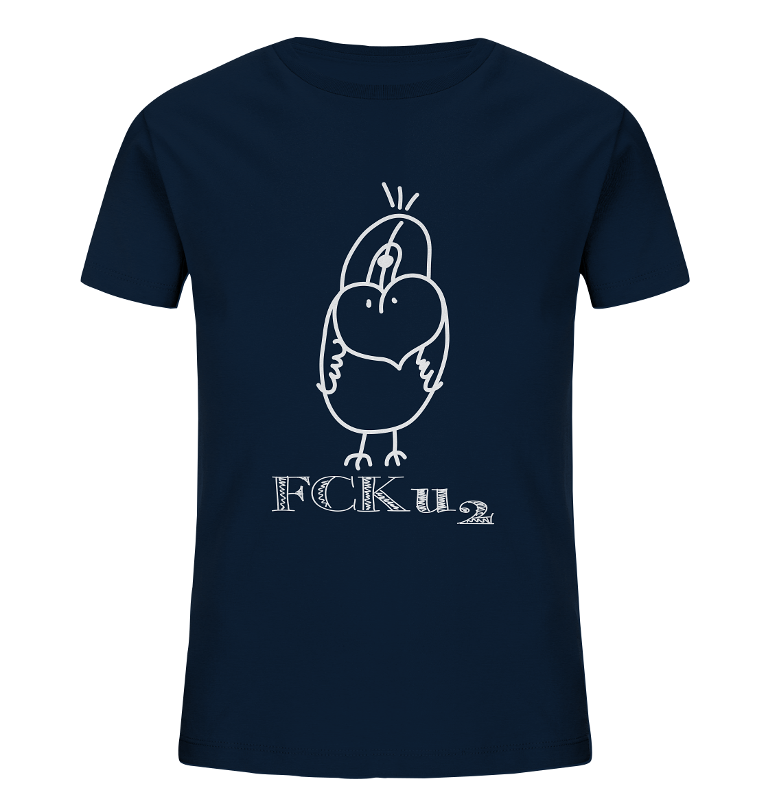 vogel Kids desing - Kids Organic Shirt