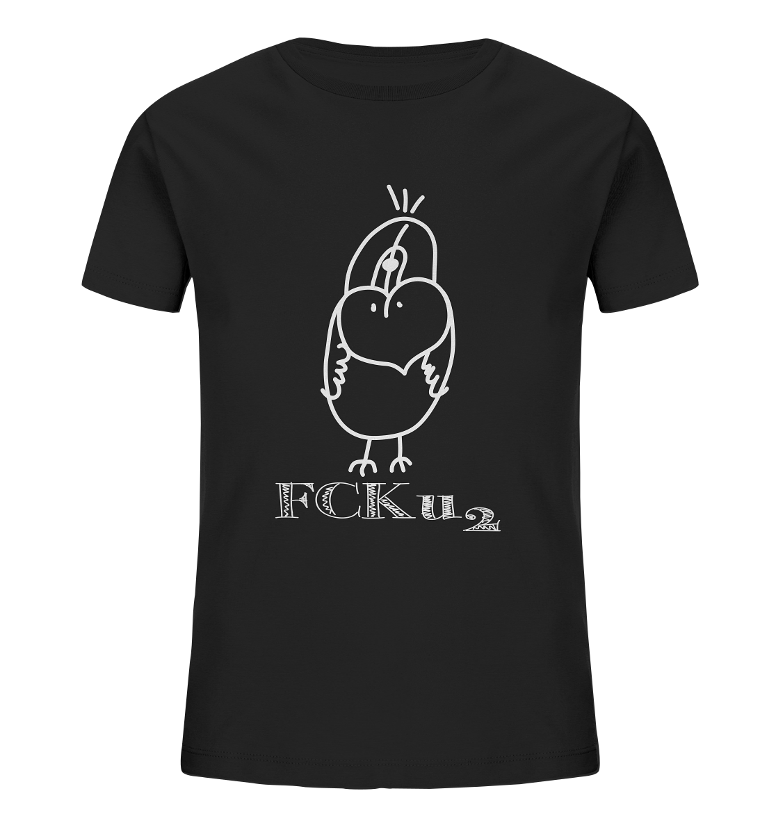 vogel Kids desing - Kids Organic Shirt