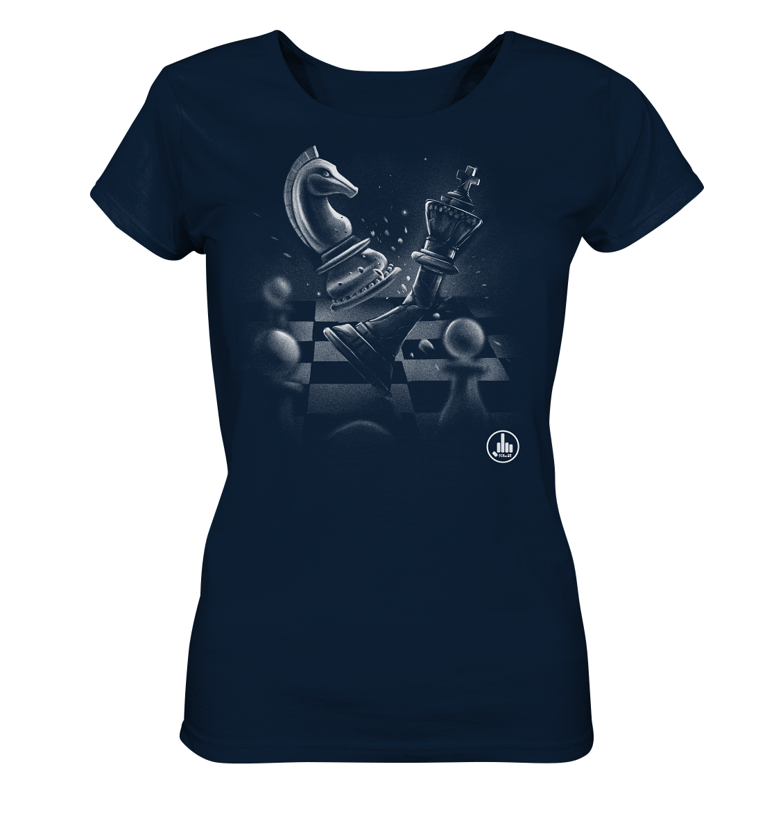 Chess - Ladies Organic Shirt - fcku2-clothing-DE