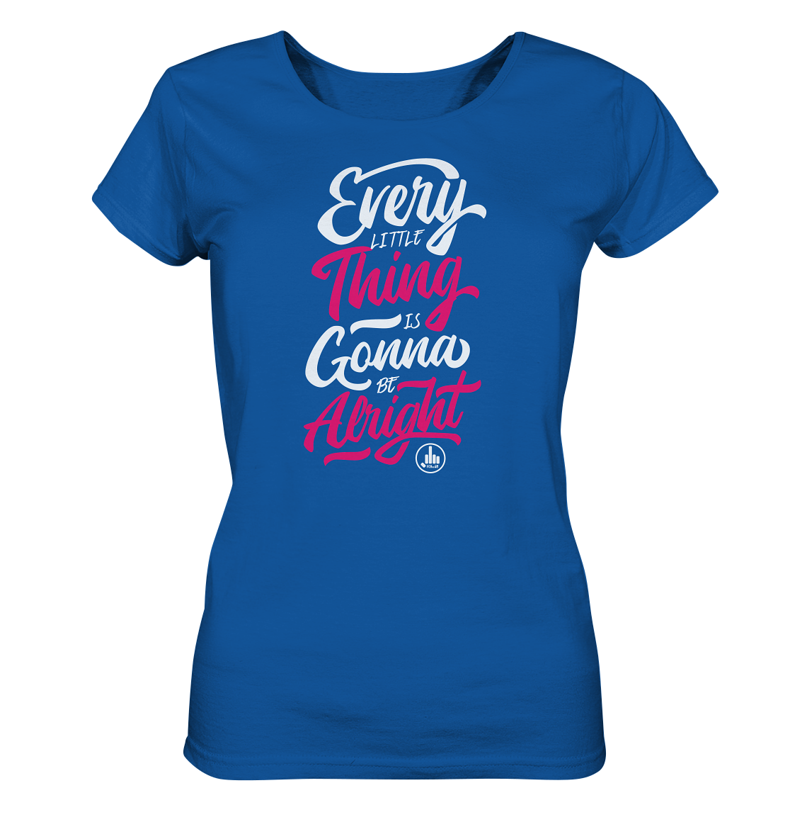 Gonna be OK - Ladies Organic Shirt - fcku2-clothing-DE