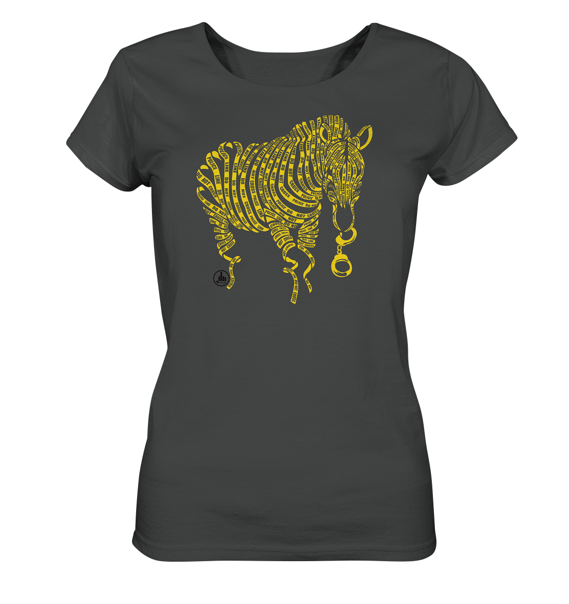 Zebra Nature Crime - Ladies Organic Shirt - fcku2-clothing-DE