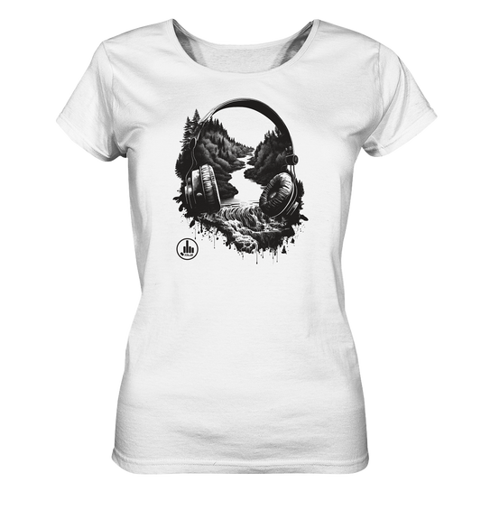 Headphones - Ladies Organic Shirt