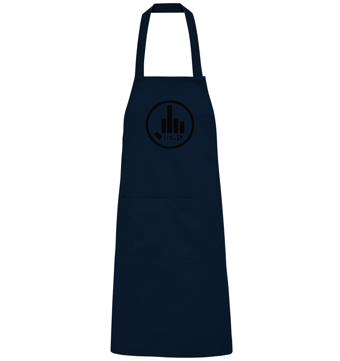 FCKu2 Black Logo - Organic Grillschürze