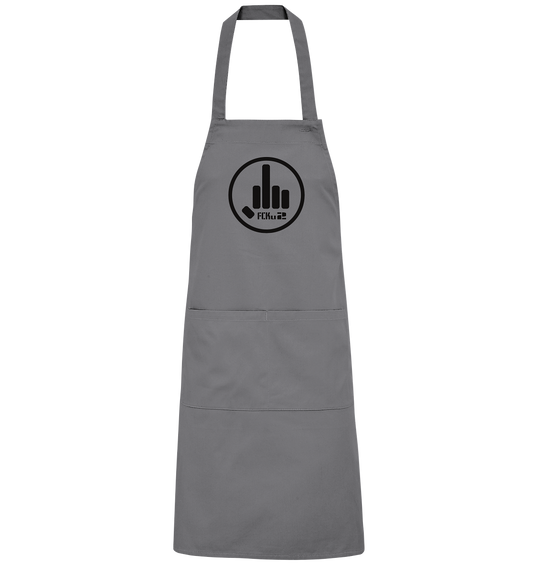 FCKu2 Black Logo  - Organic Grillschürze