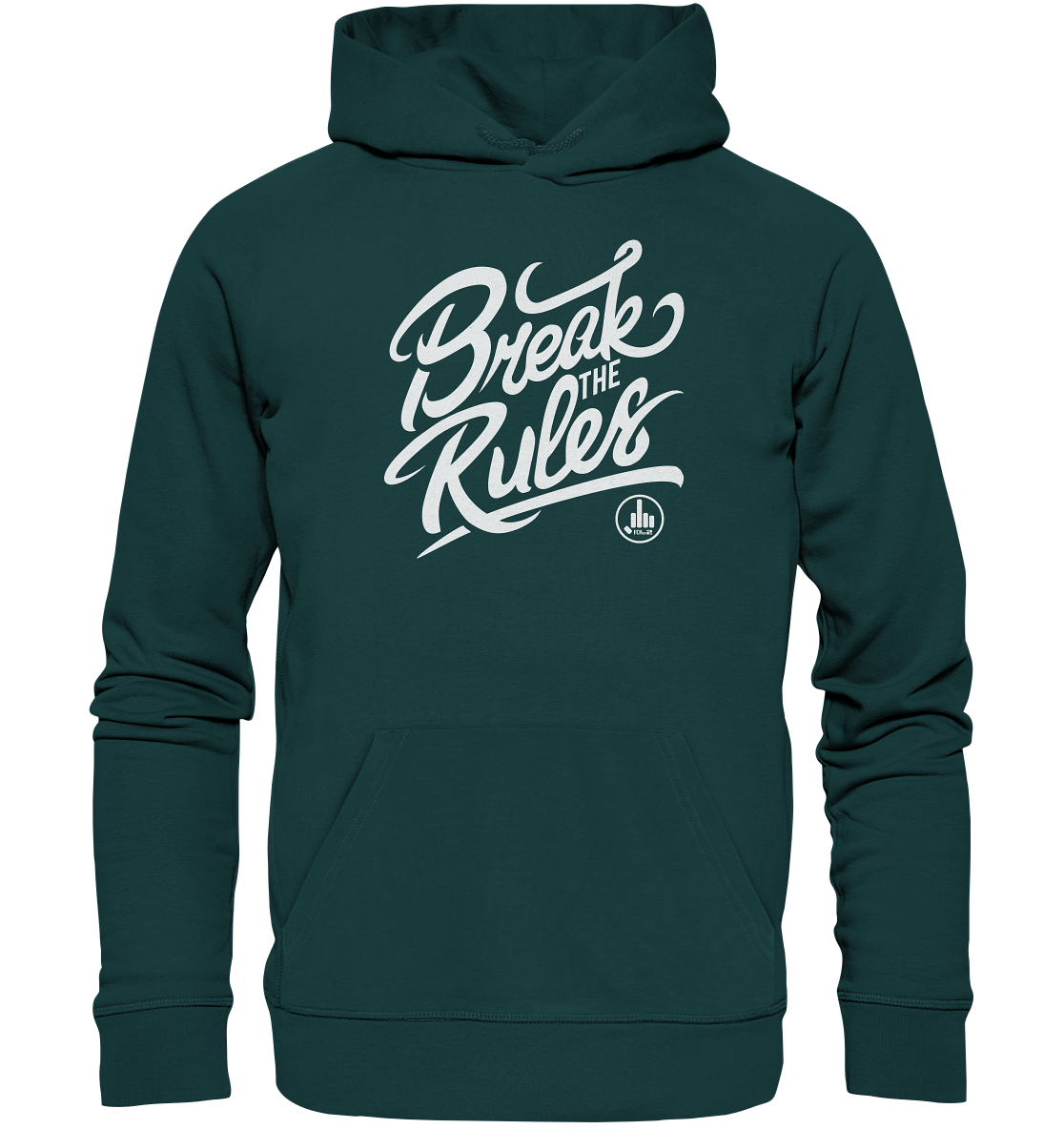 Break the Rules - Organic Hoodie - fcku2-clothing-DE