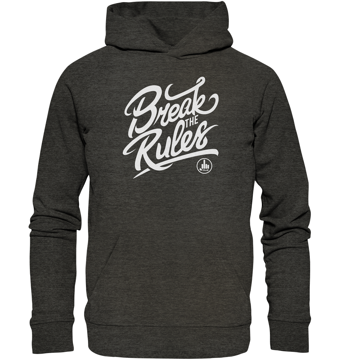 Break the Rules - Organic Hoodie - fcku2-clothing-DE