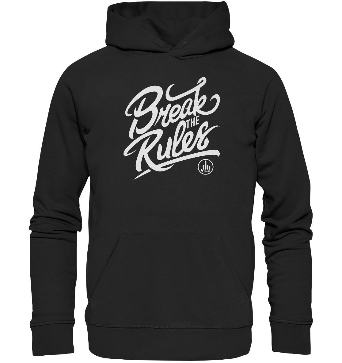 Break the Rules - Organic Hoodie - fcku2-clothing-DE