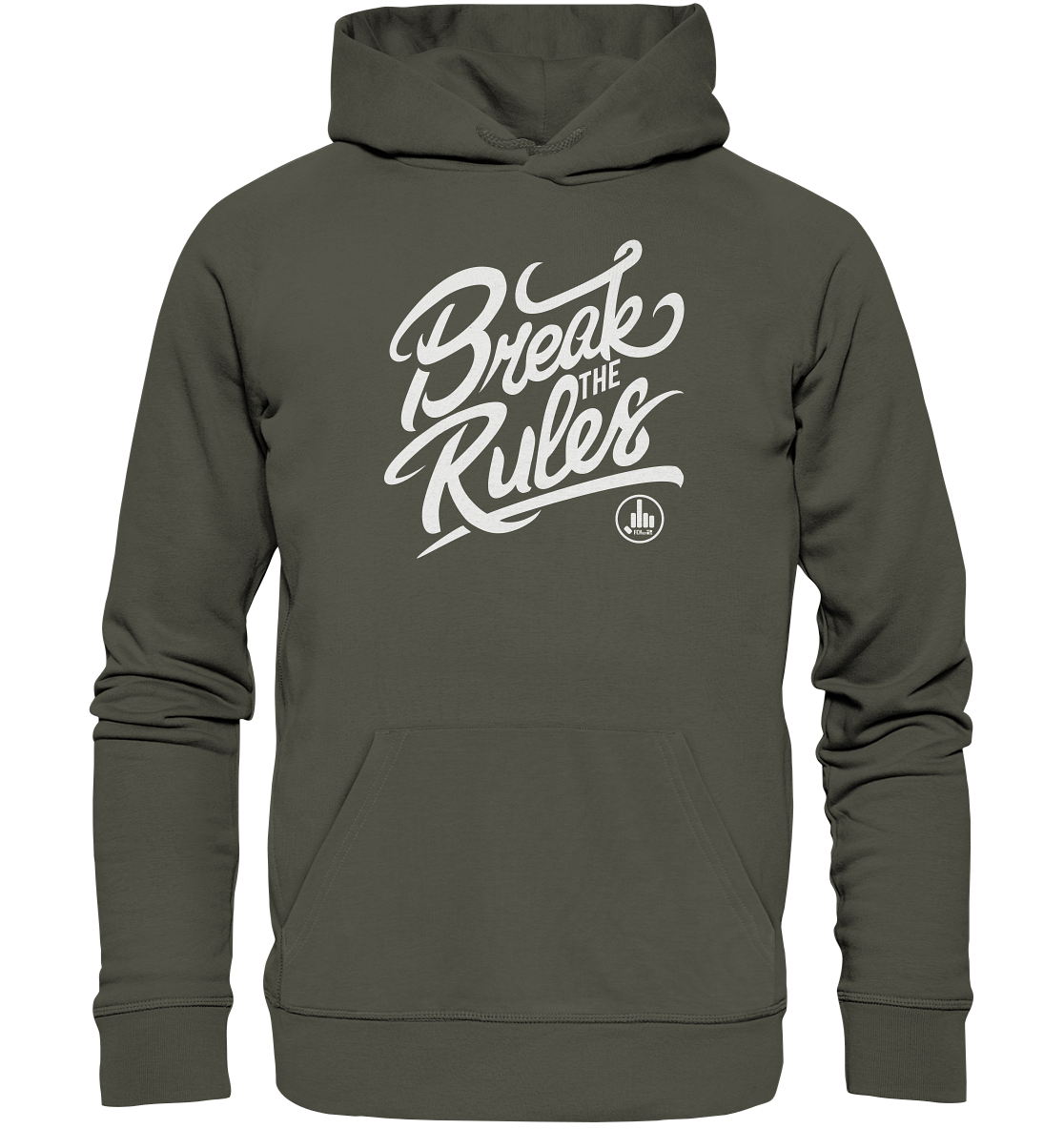 Break the Rules - Organic Hoodie - fcku2-clothing-DE