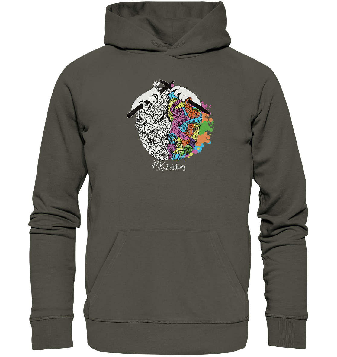 Grow your Mind - Organic Hoodie - fcku2-clothing-DE