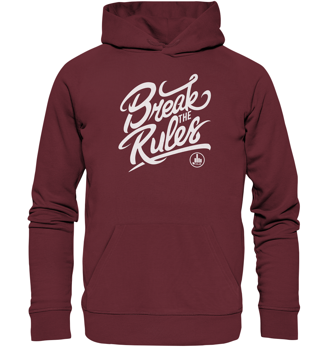Break the Rules - Organic Hoodie - fcku2-clothing-DE