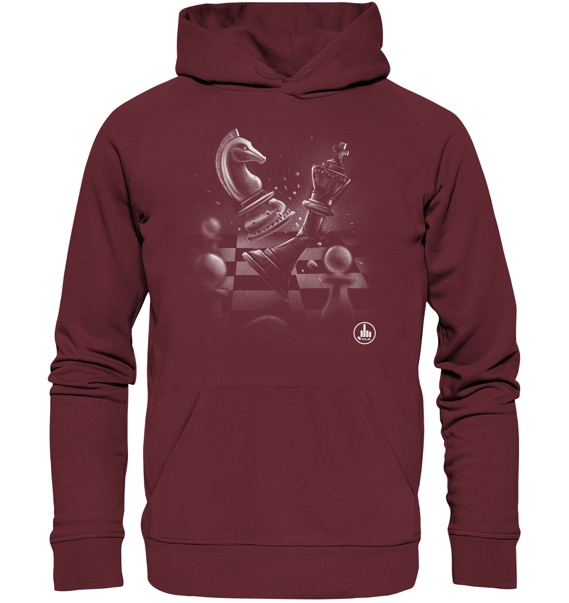 Chess - Organic Hoodie - fcku2-clothing-DE