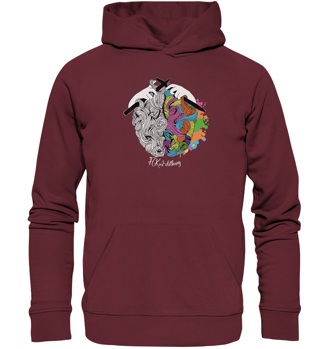 Grow your Mind - Organic Hoodie - fcku2-clothing-DE