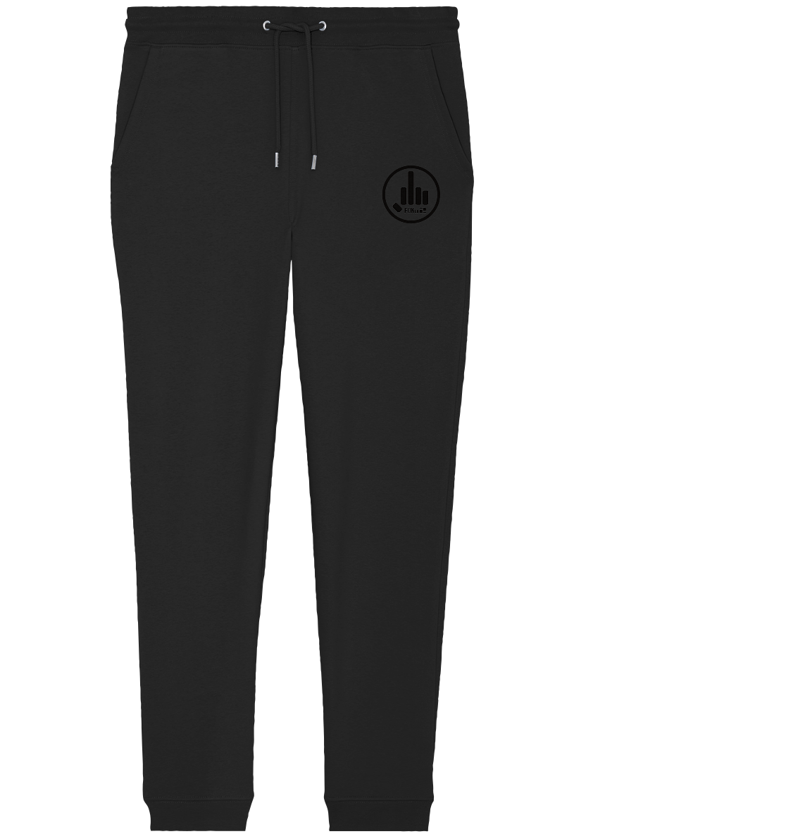 FCKu2 Black Logo - Organic Jogger Pants