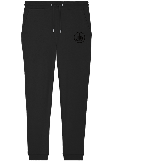 FCKu2 Black Logo  - Organic Jogger Pants