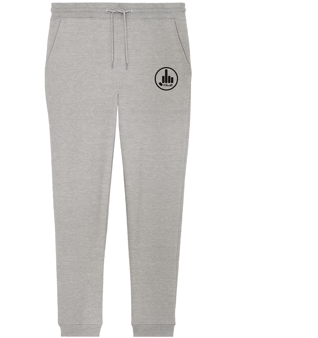 FCKu2 Black Logo - Organic Jogger Pants