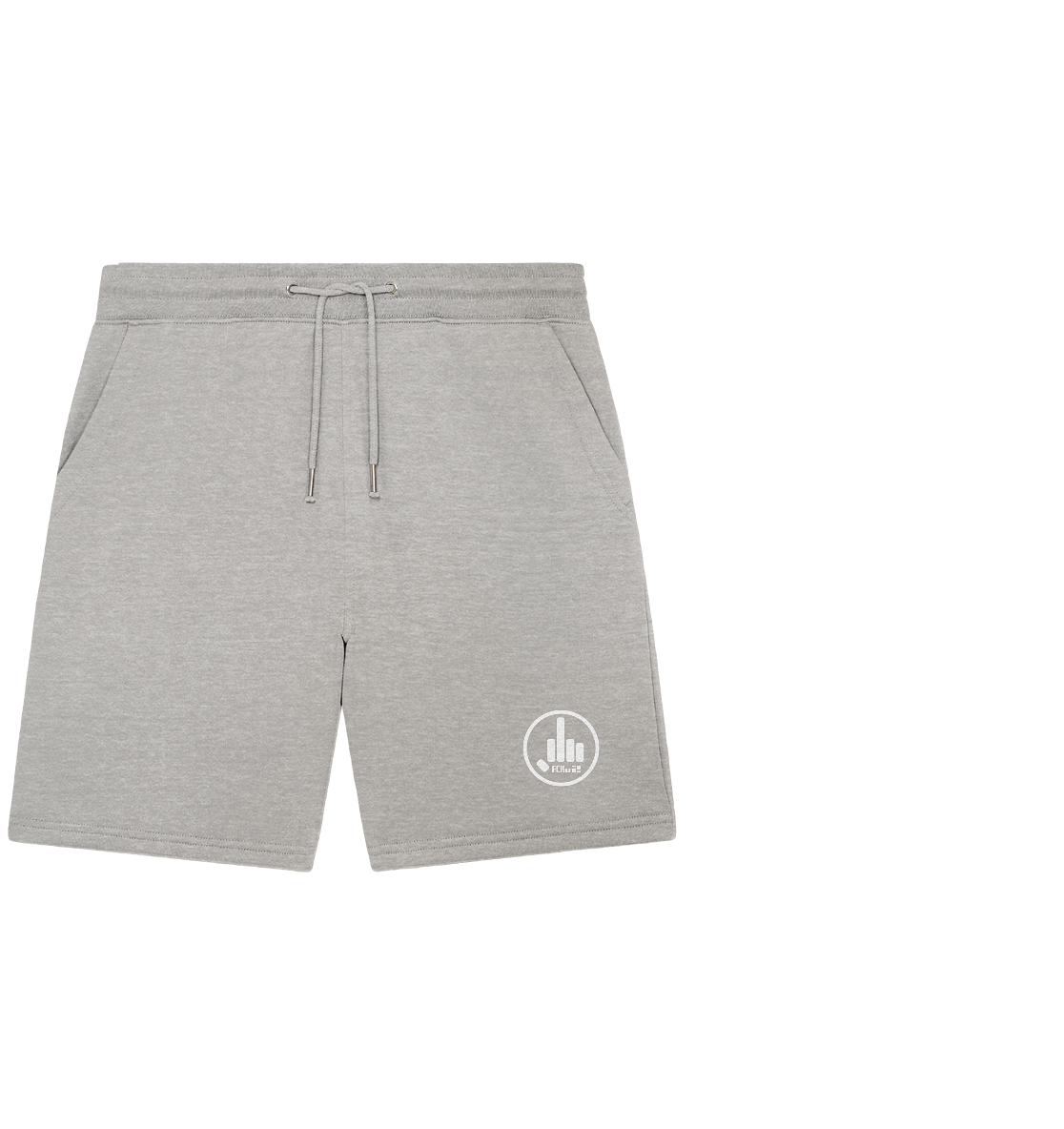 FCKu2 Logo small - Organic Jogger Shorts - fcku2-clothing-DE