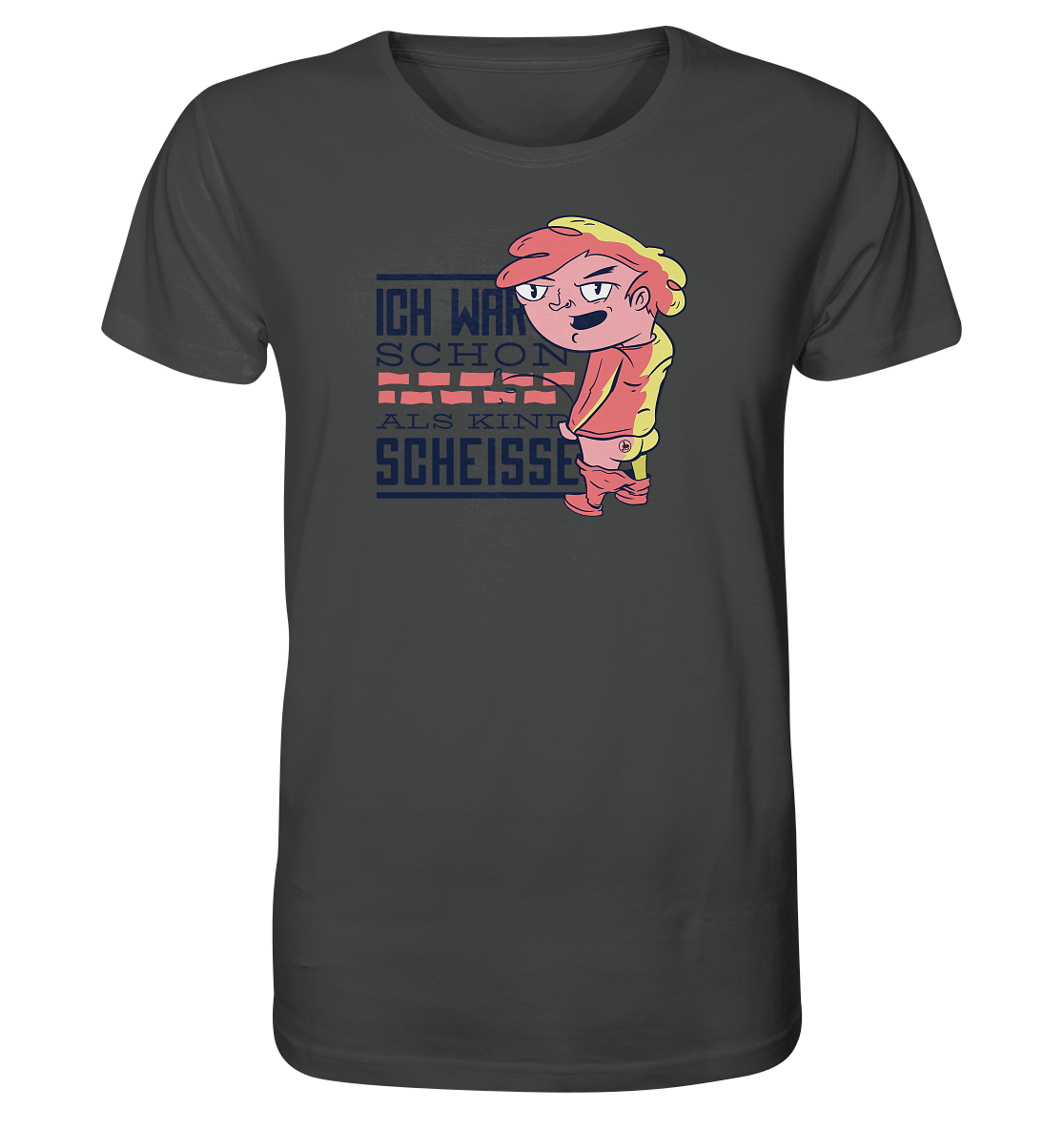 Als Kind - Organic Shirt - fcku2-clothing-DE