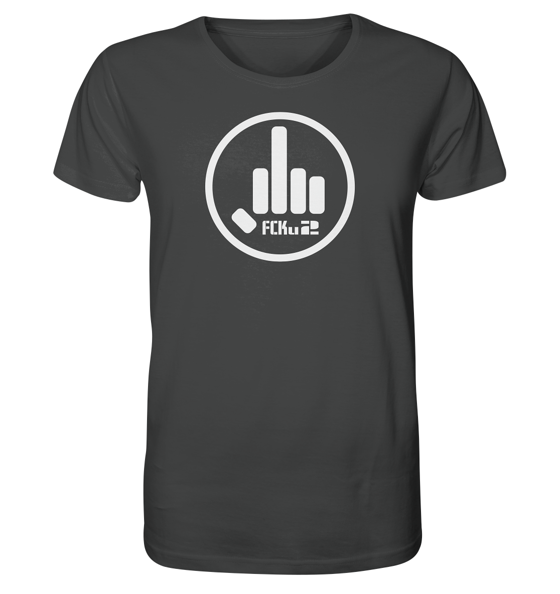 FCKu2 Logo Big - Organic Shirt - fcku2-clothing-DE
