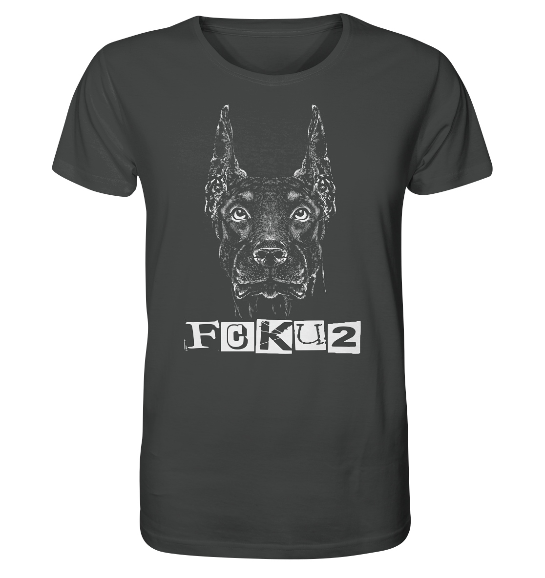 Dobermann - Organic Shirt - fcku2-clothing-DE