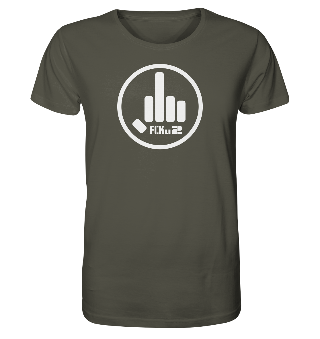 FCKu2 Logo Big - Organic Shirt - fcku2-clothing-DE