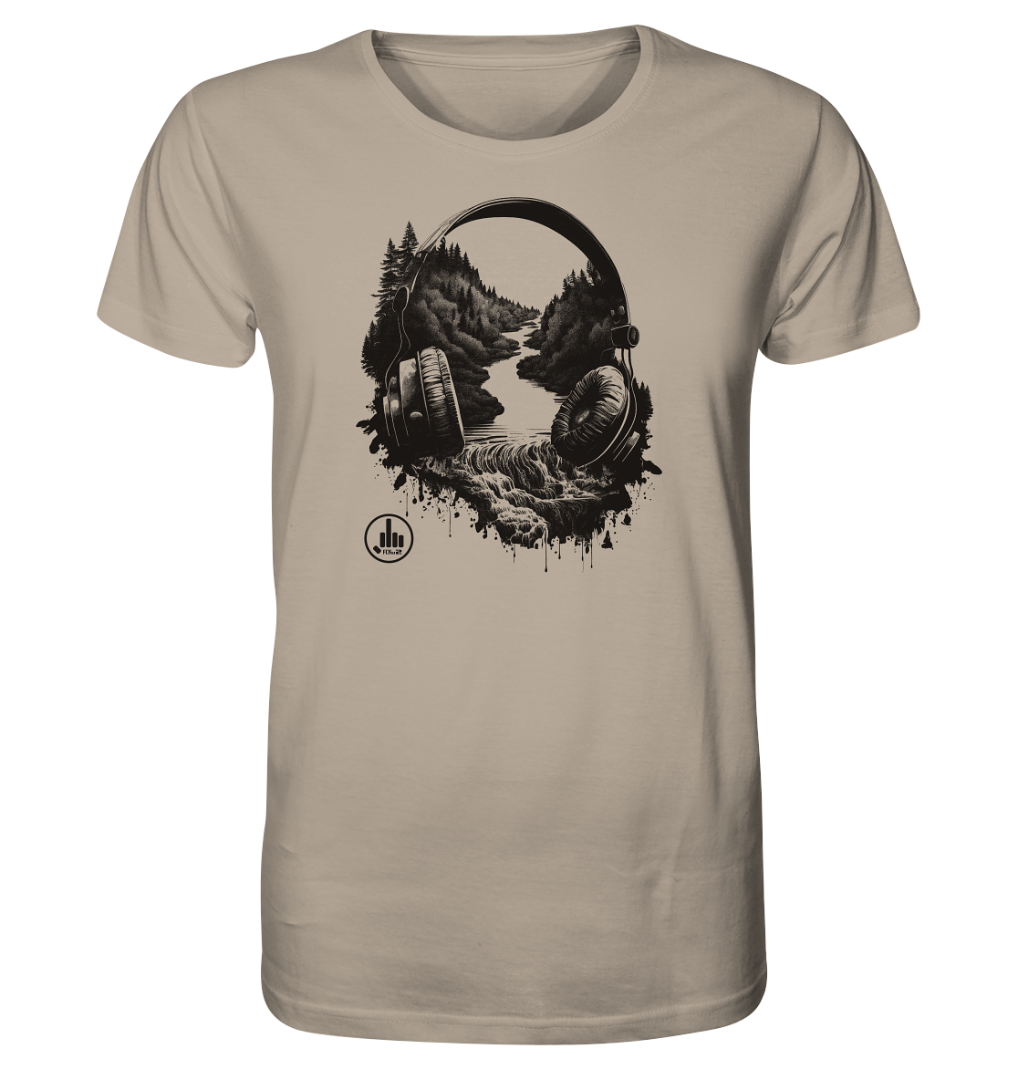 Headphones - Organic Shirt