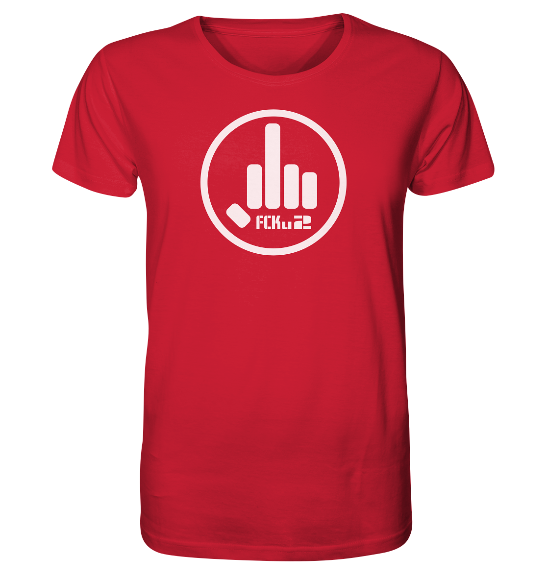 FCKu2 Logo Big - Organic Shirt - fcku2-clothing-DE