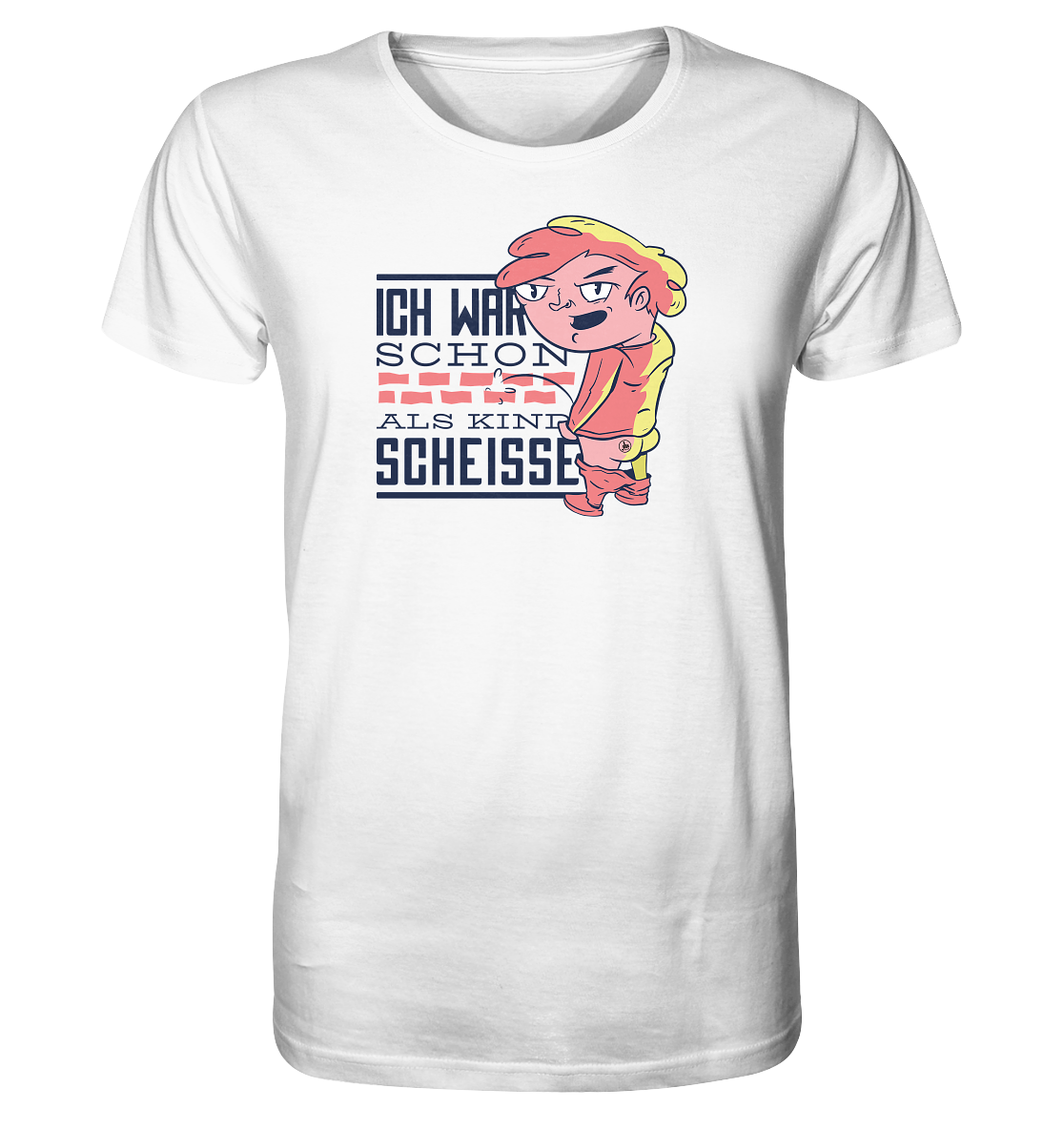 Als Kind - Organic Shirt - fcku2-clothing-DE