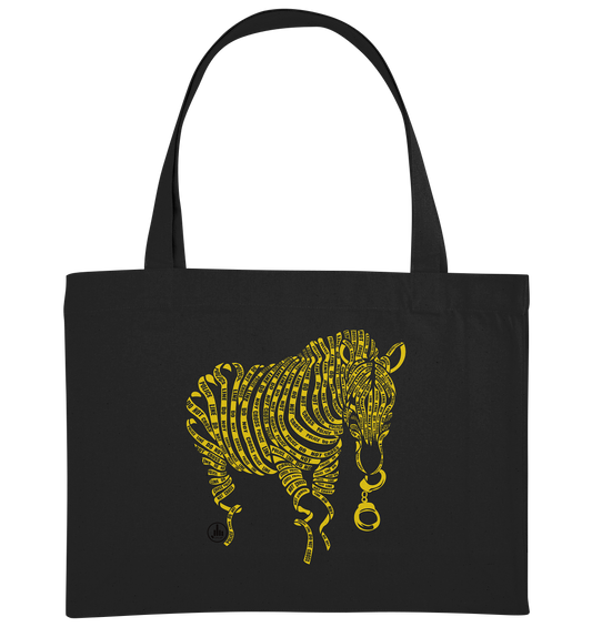 Zebra Nature Crime - Organic Shopping-Bag - fcku2-clothing-DE