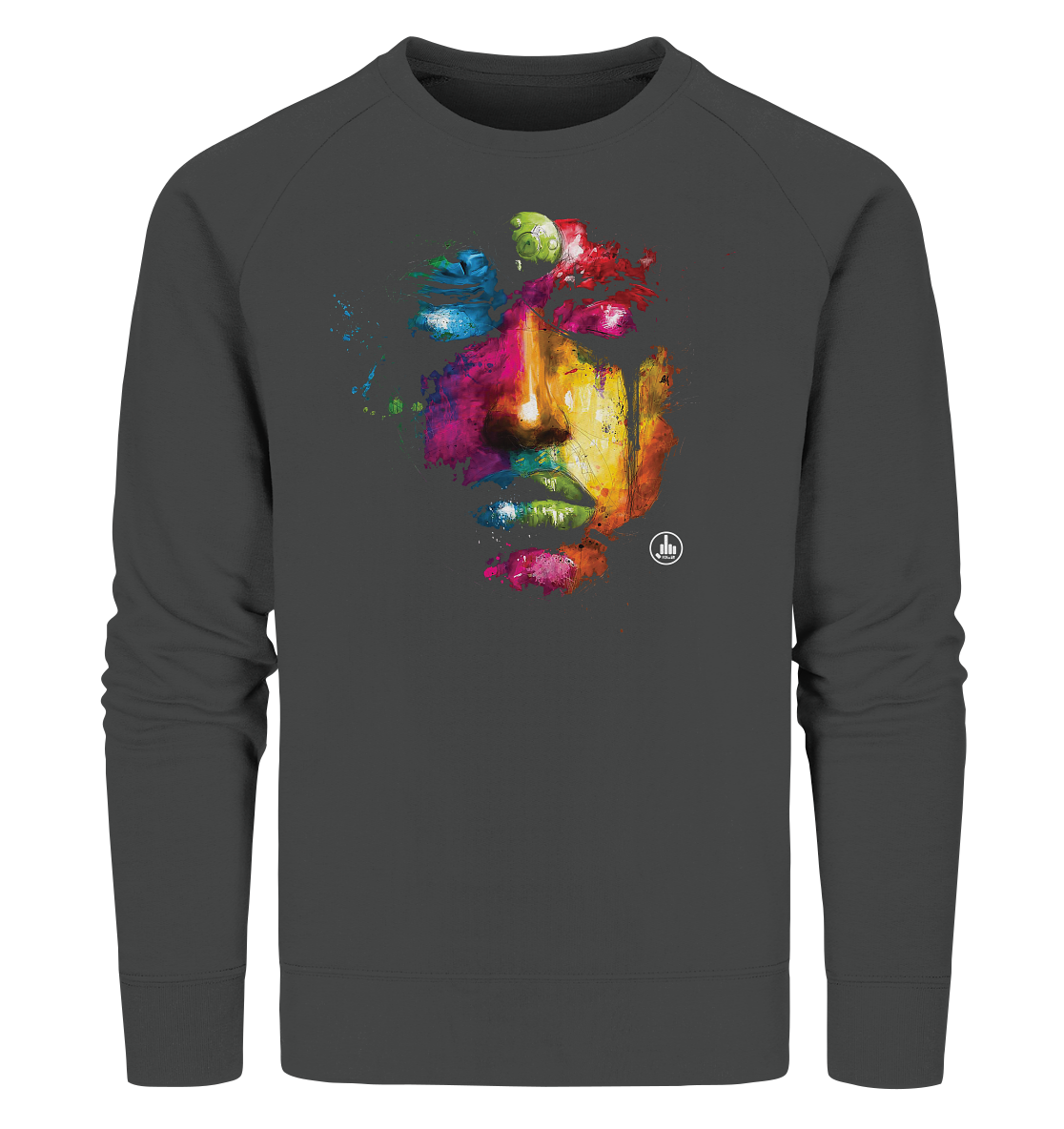 Color Face - Organic Sweatshirt - fcku2-clothing-DE