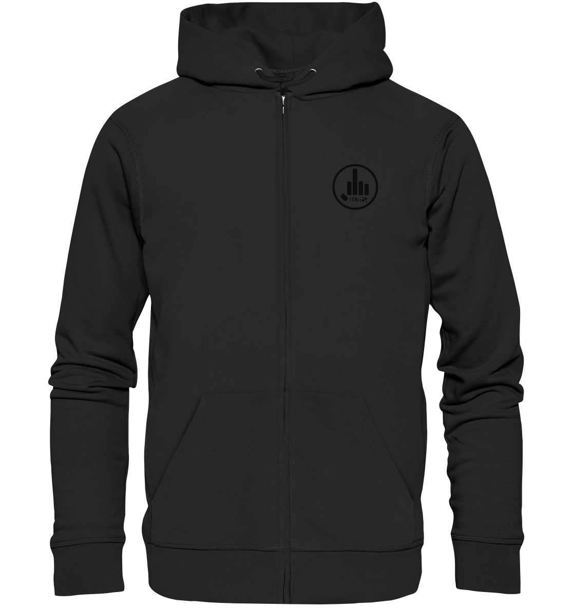 Als Kind - Organic Zipper - fcku2-clothing-DE