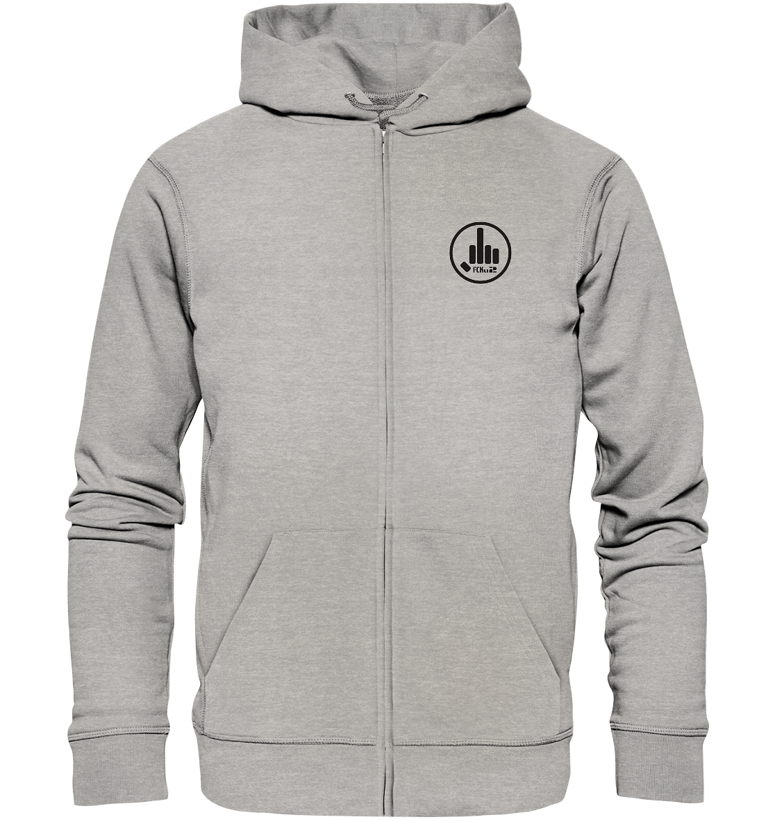 Als Kind - Organic Zipper - fcku2-clothing-DE
