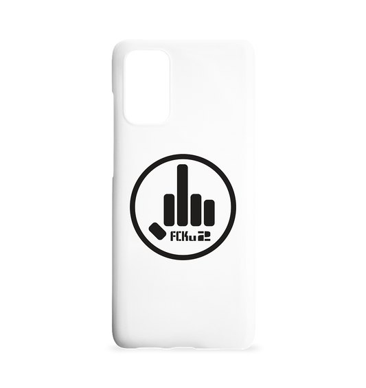 FCKu2 Black Logo  - Samsung S20+ Handyhülle