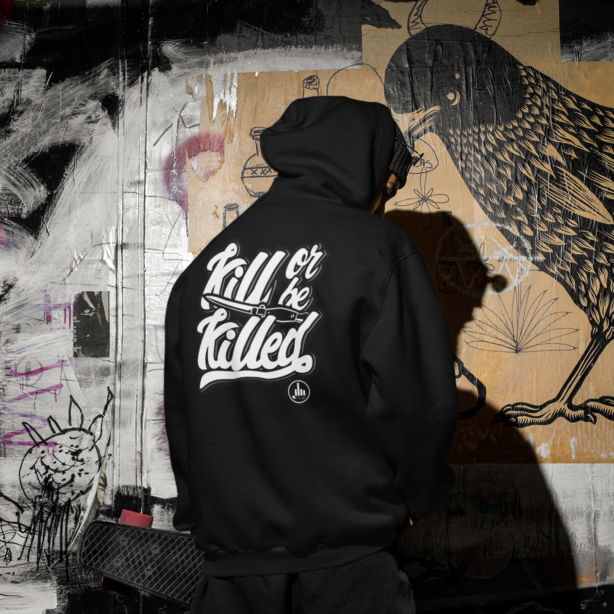 Kill or be Killed - Organic Zipper - fcku2-clothing-DE