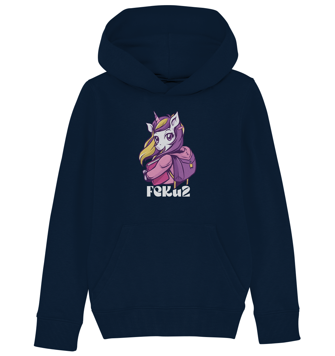 Unicorn IV - Kids Organic Hoodie