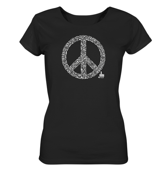 Peace-War - Ladies Organic Shirt - fcku2-clothing-DE