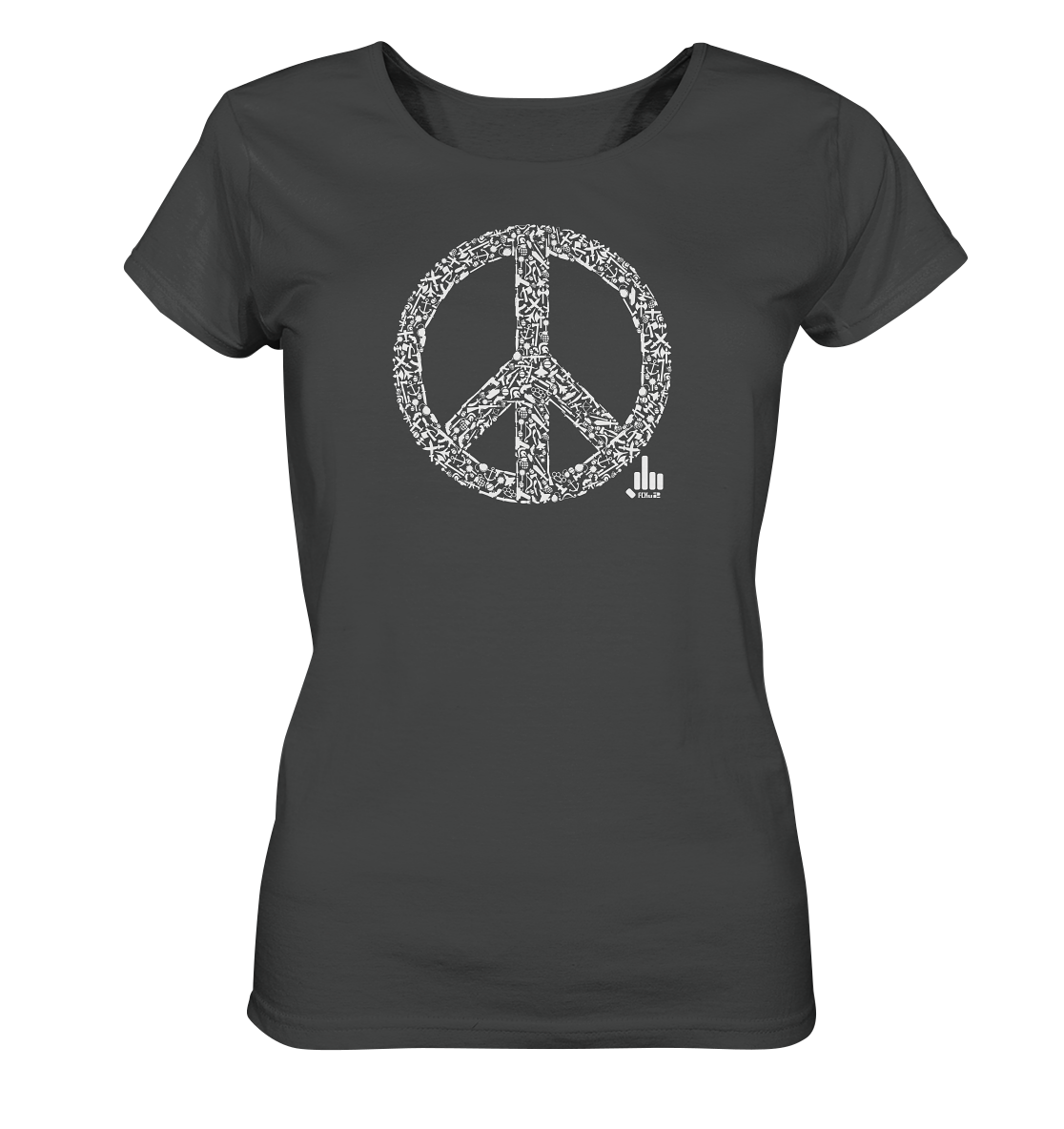 Peace-War - Ladies Organic Shirt - fcku2-clothing-DE