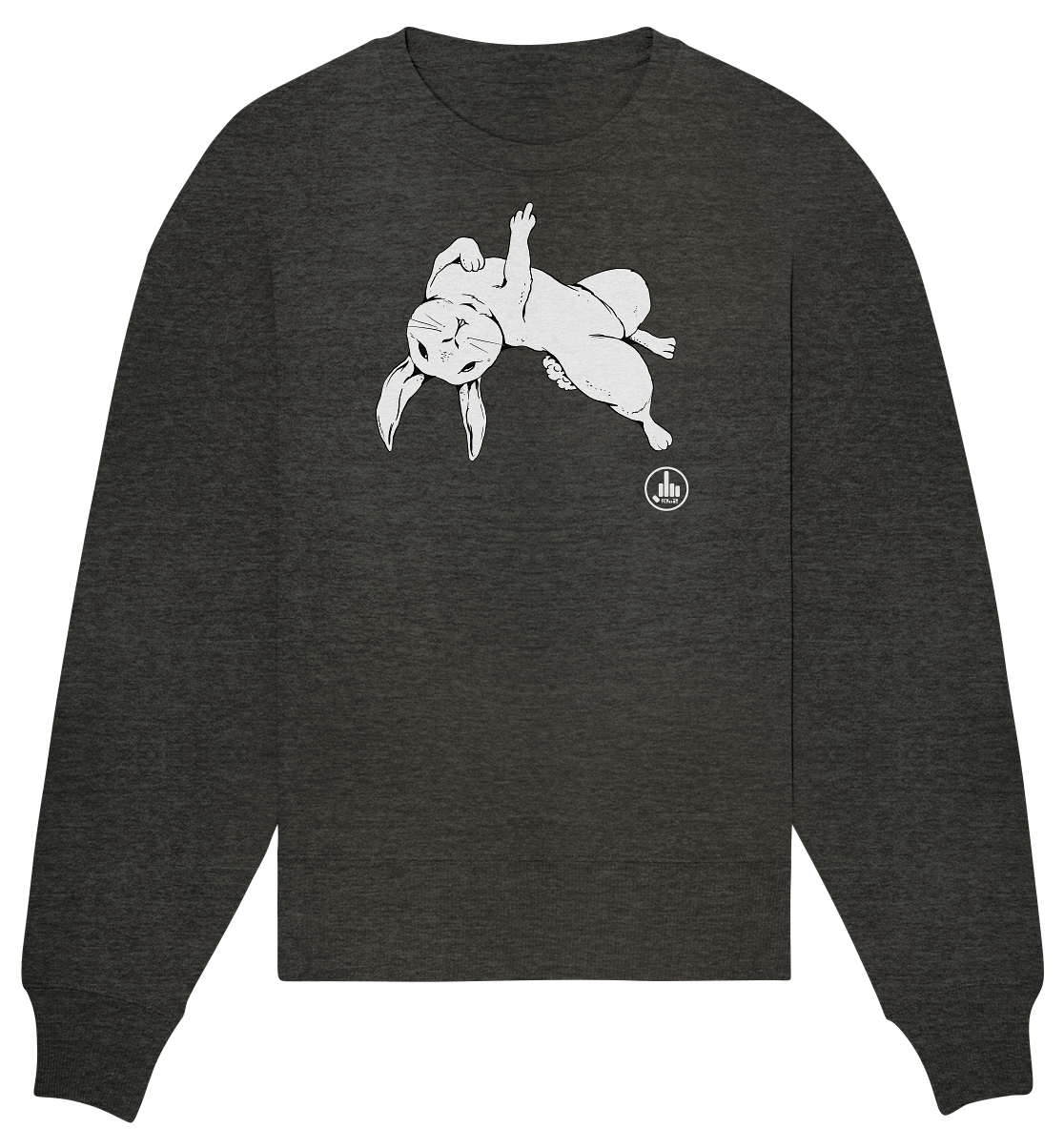 Bunny - Organic Oversize Sweatshirt - fcku2-clothing-DE