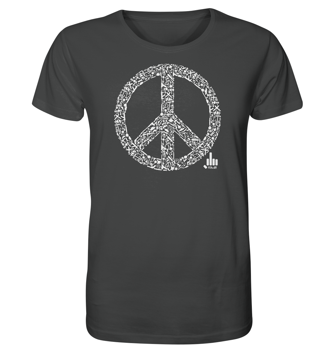 Peace-War - Organic Shirt - fcku2-clothing-DE