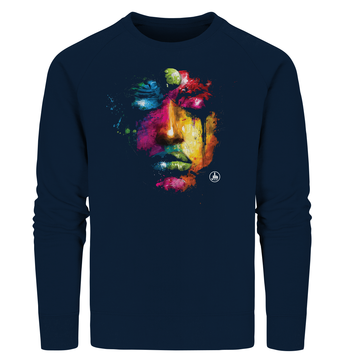 Color Face - Organic Sweatshirt - fcku2-clothing-DE