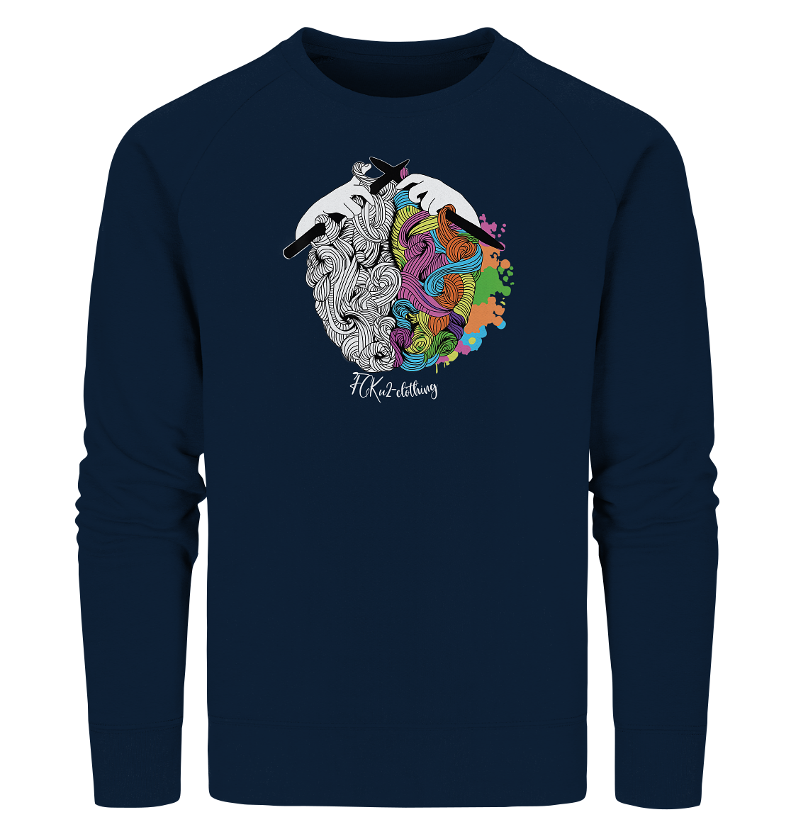Grow your Mind - Organic Sweatshirt - fcku2-clothing-DE
